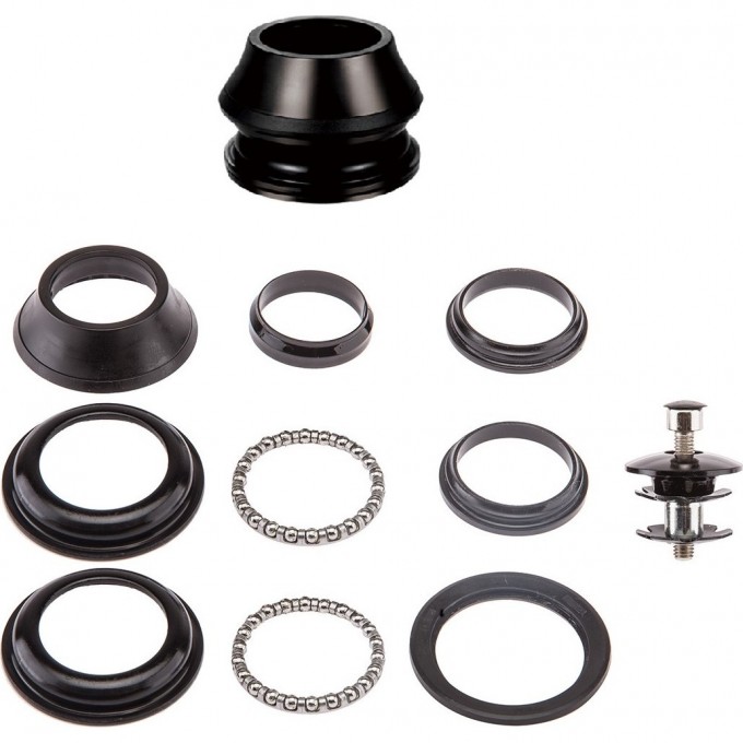 Детали рулевой колонки FP-H863 1-1/8" чёрная 170105