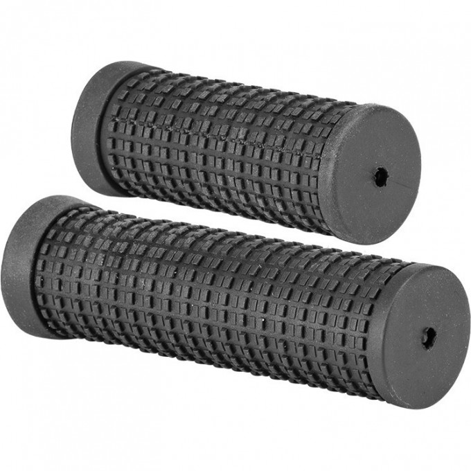 Грипсы HL-G64A пара 70мм и 100мм, черные 150212