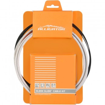 Комплект LY-BPTFE Alligator тросов тормоза с оболочкой и наконечниками Комплект LY-BPTFE Alligator тросов тормоза с оболочкой и наконечниками