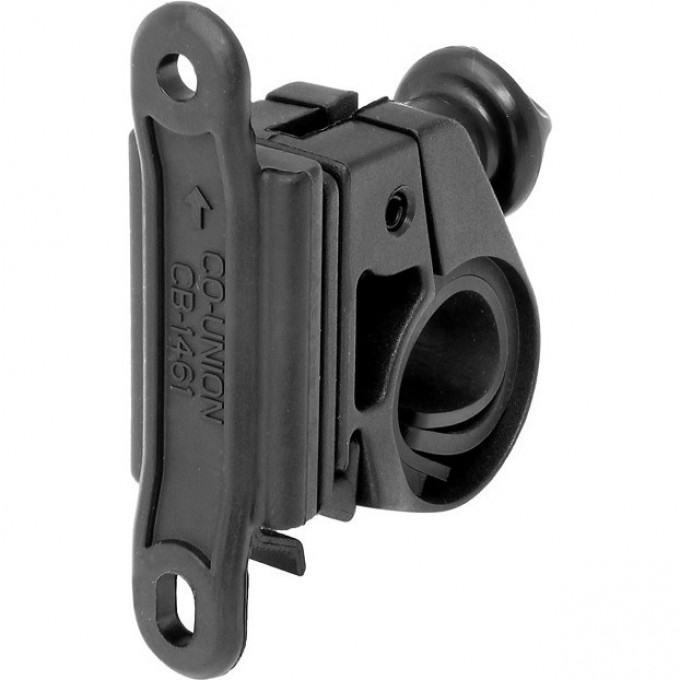 Кронштейн CB-1461B для крепления флягодержателя на руль,черный 550039