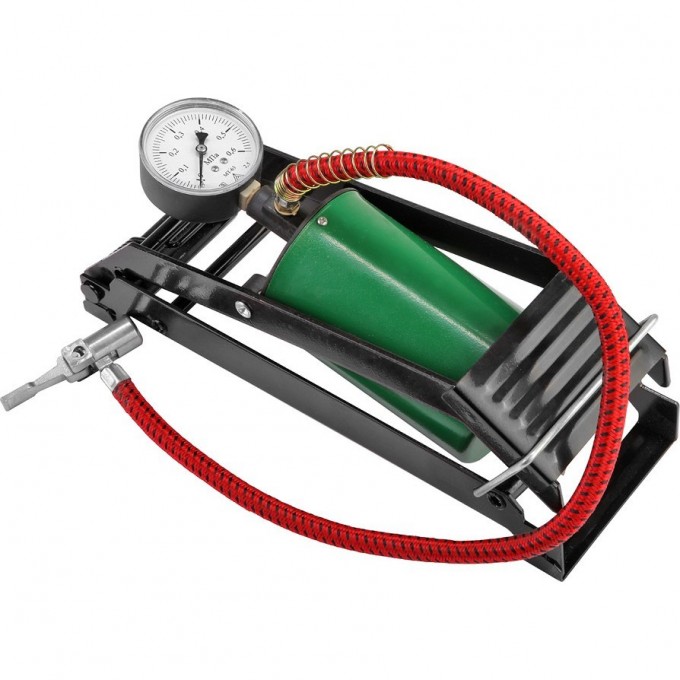 Насос STELS FP0907А ножной, зелёный 320042