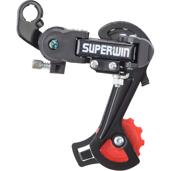 Переключатель скоростей задний KRD-222 на 6-7 скоростей, чёрный 370128