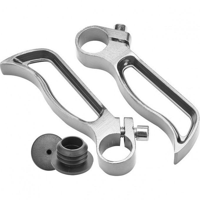 Рога на руль BLF-C4 алюминиевые серебристые 440026