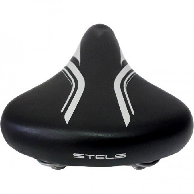 Седло STELS 7669 широкое, с витыми пружинами, с замком 470185
