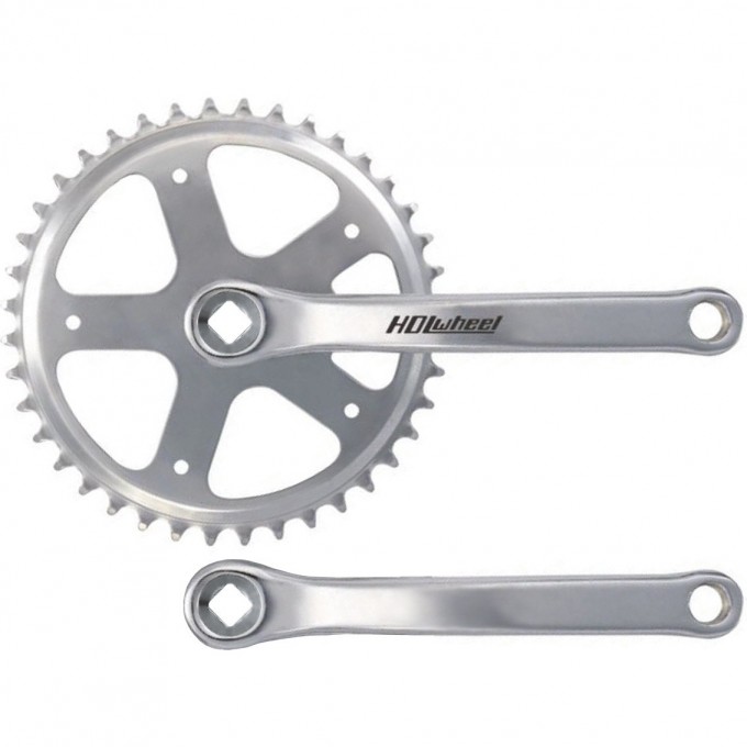 Шатуны HDL-S140 1/2"х3/32" 40Т 170 мм, хромированные 580246