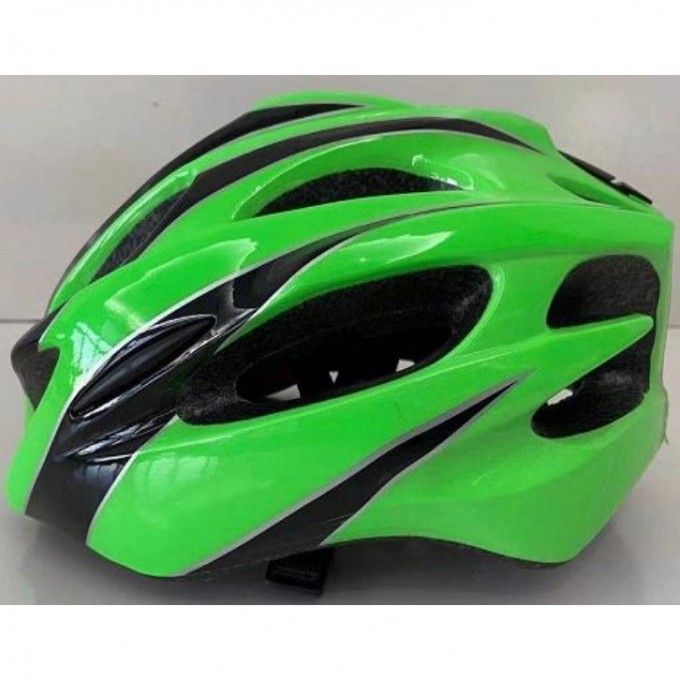 Шлем STELS FSD-HL008 (in-mold). Размер L (54-61 см) чёрно-серый 600315