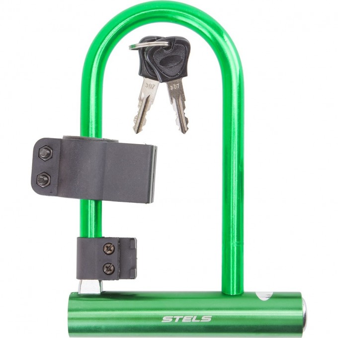 Замок-скоба 82305+HL019 (140х210 мм), зеленый 540089